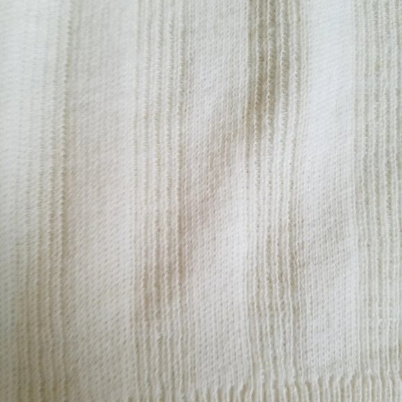 Vintage Robert Bruce White Ribbed Knit Sweater Vest Union Label - Picture 8 of 11